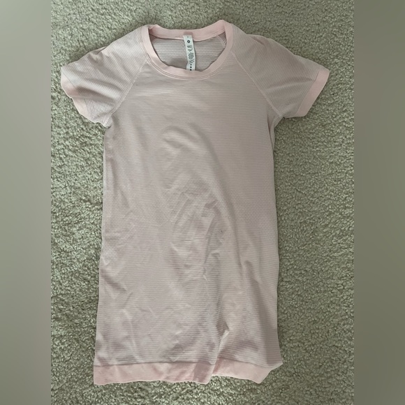 lululemon athletica Tops - lululemon strawberry milkshake swiftly tech